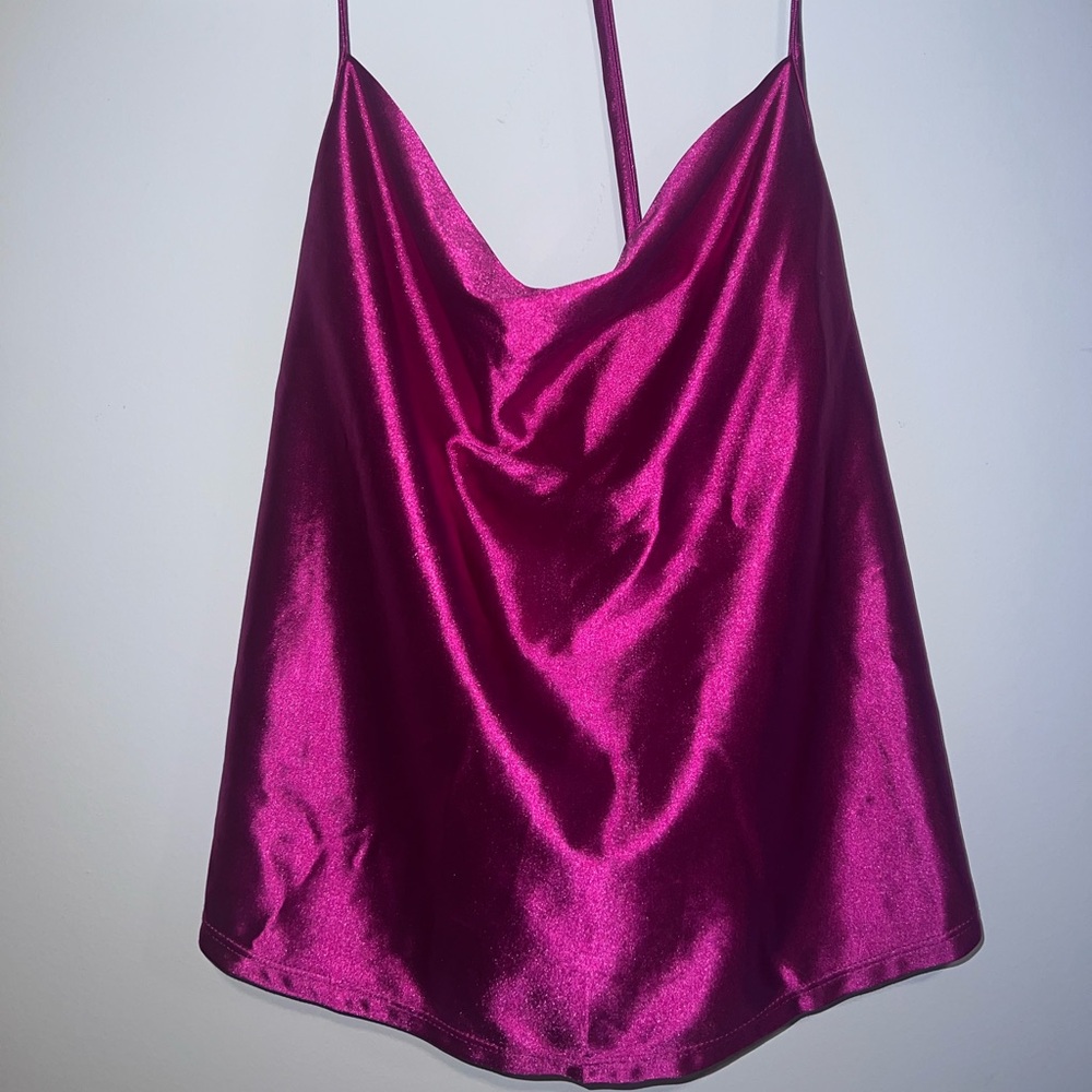 Wild Fable Shiny Pink Cami Top